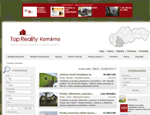 Tablet Screenshot of priestory.reality-komarno.eu